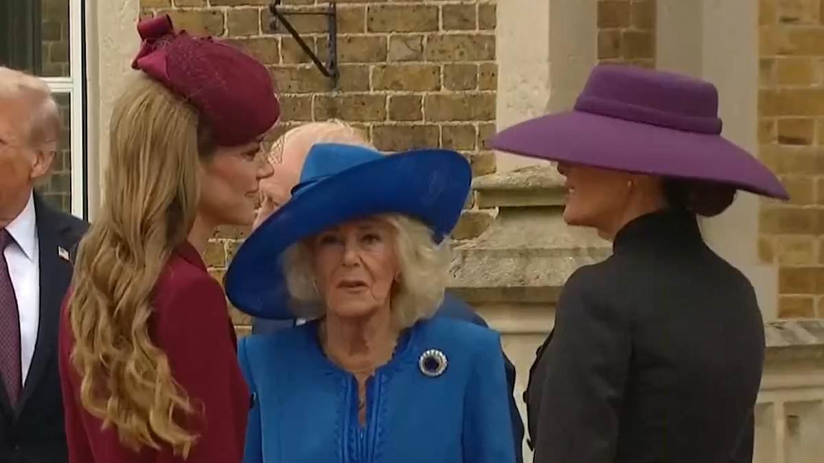 Queen Camilla's gesture during Melania Trump's Windsor visit draws scrutiny