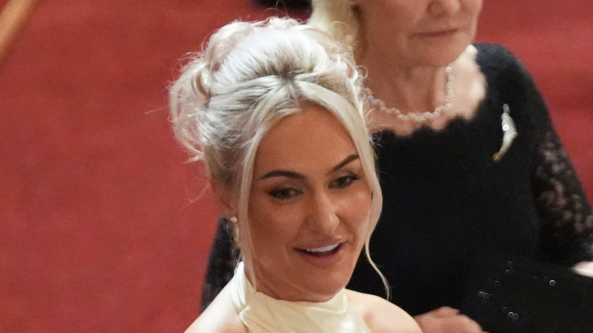 Charley Hull turns heads at Trump's Windsor Castle state banquet