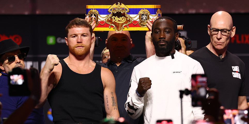 Terence Crawford in the ring during a previous bout