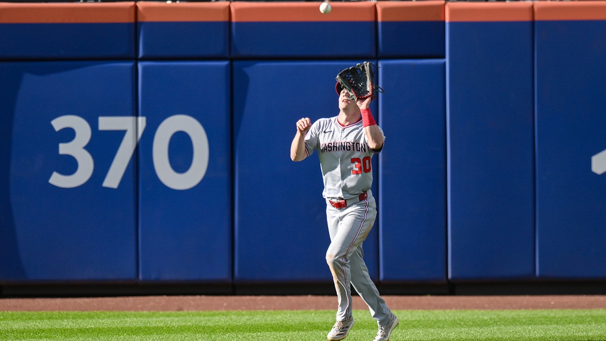 Nationals outfielder Jacob Young