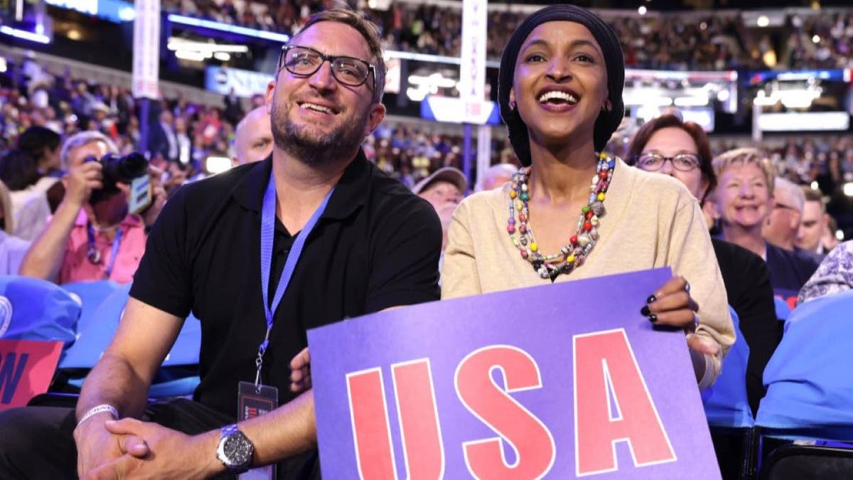 Tim Mynett and Ilhan Omar