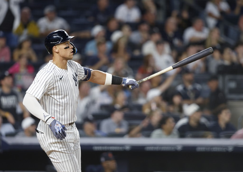Aaron Judge passes Joe DiMaggio with 362nd Yankees homer