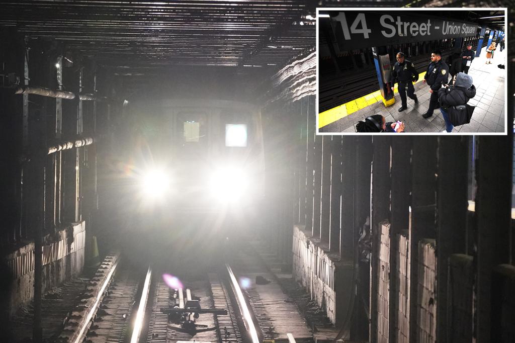 Off-duty NYPD officer pushed onto subway tracks; suspect charged with attempted murder