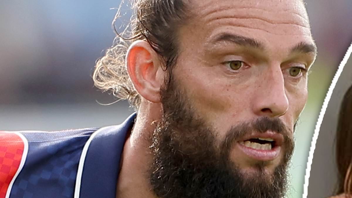 Andy Carroll deletes Instagram after red card on Dagenham debut and absence from daughters' birthday coverage