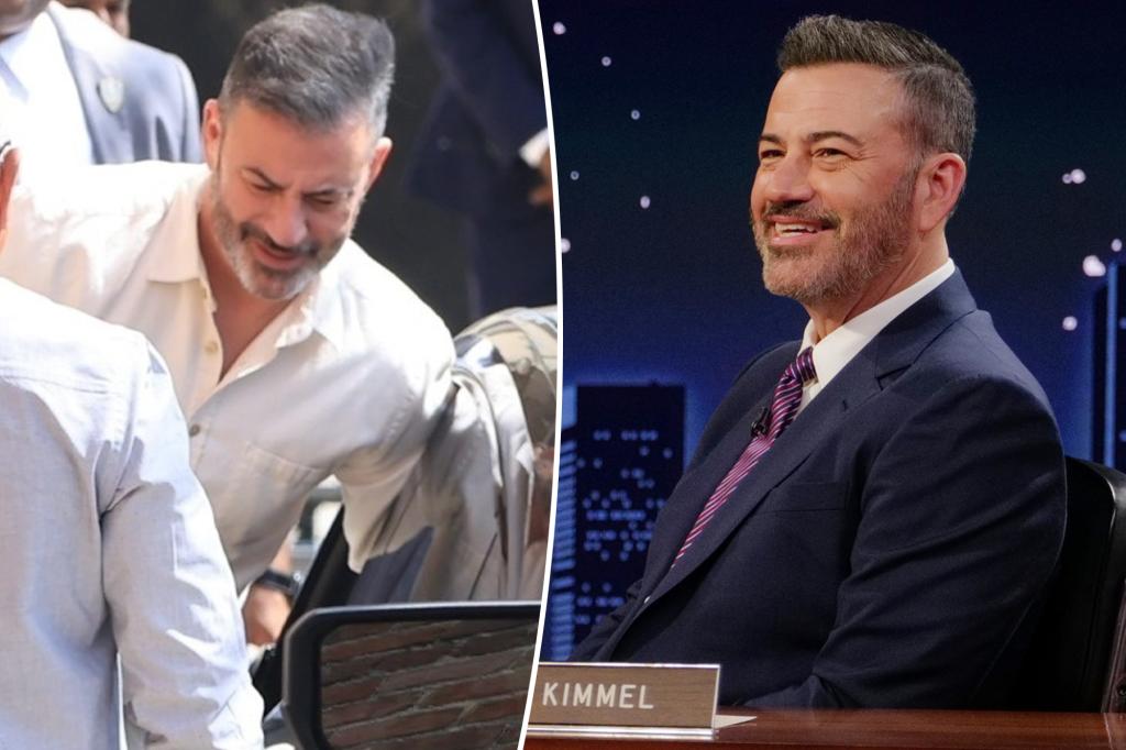 Jimmy Kimmel returns to ABC studio ahead of ‘Jimmy Kimmel Live!’ revival amid suspension fallout