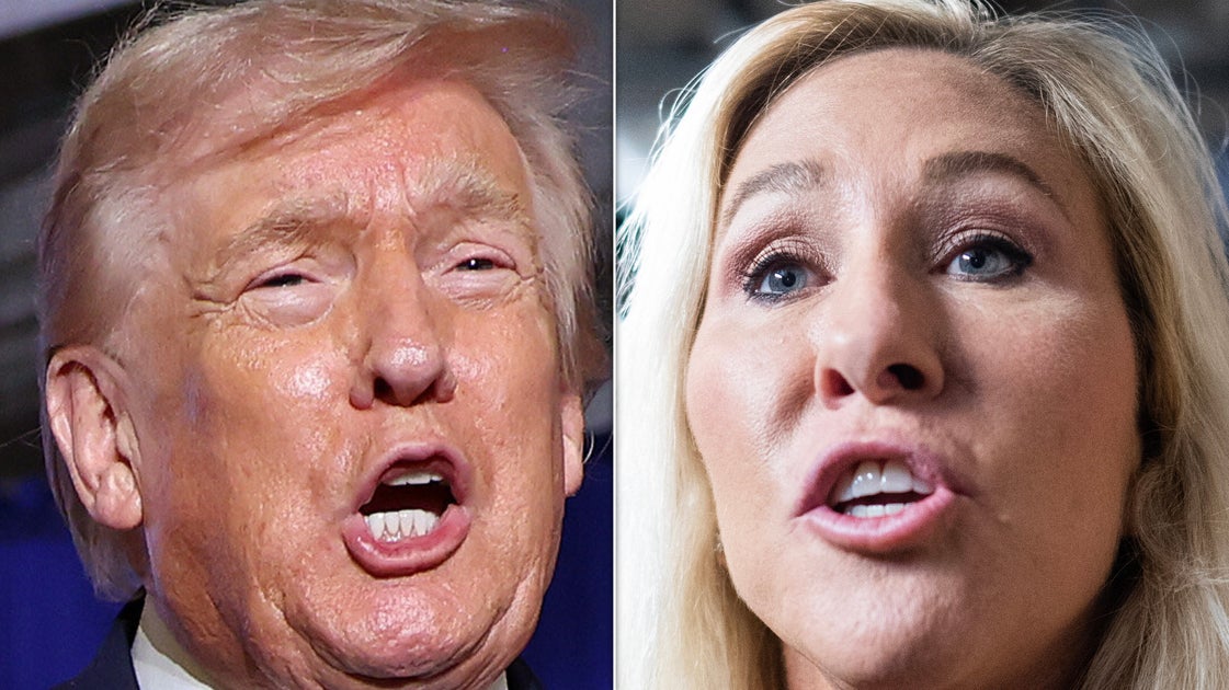 Trump slams Marjorie Taylor Greene as 'stone cold liberal' at North Carolina rally