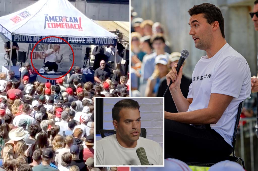 General view from the memorial service