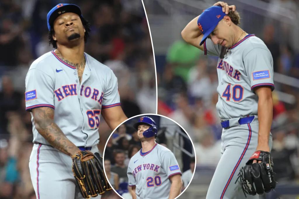 Lifeless Mets no-show in crushing loss to Marlins to start season-defining series