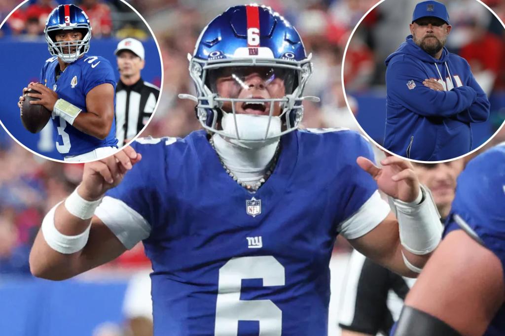 Daboll signals Dart could start for Giants over Wilson