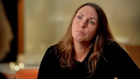 Exterior of a children's home at dusk