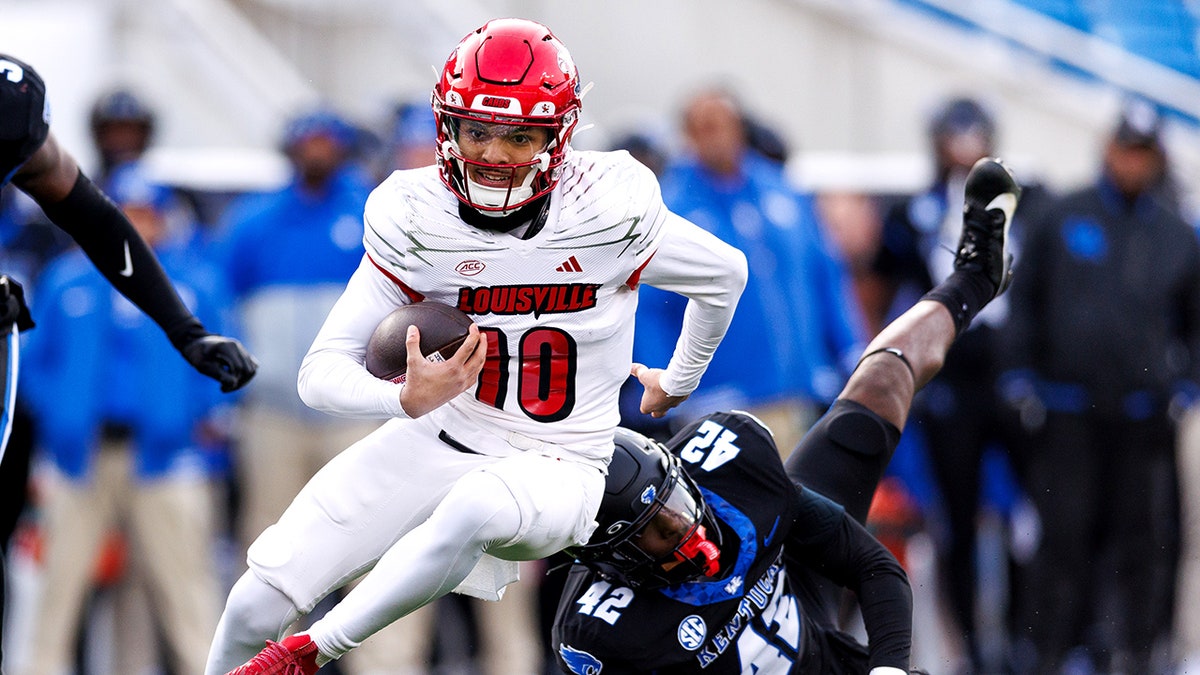 Pierce Clarkson during his time at Louisville