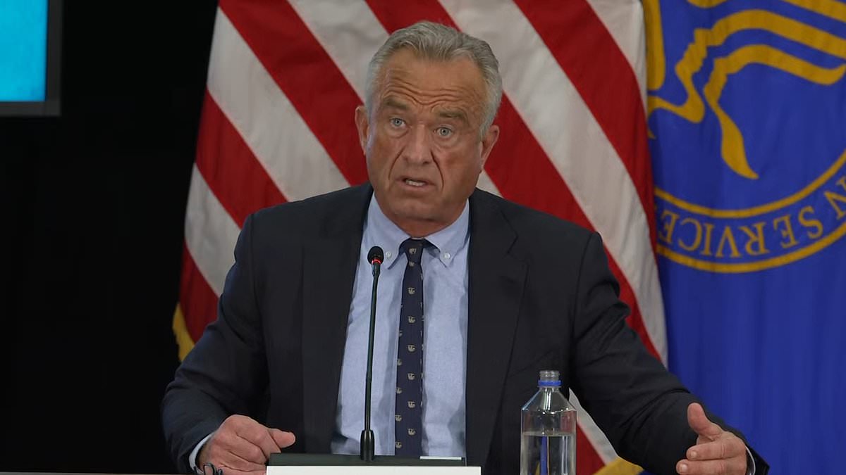 HHS Secretary Links 'Overmedication' of Children to School Shootings as He Unveils MAHA Recommendations