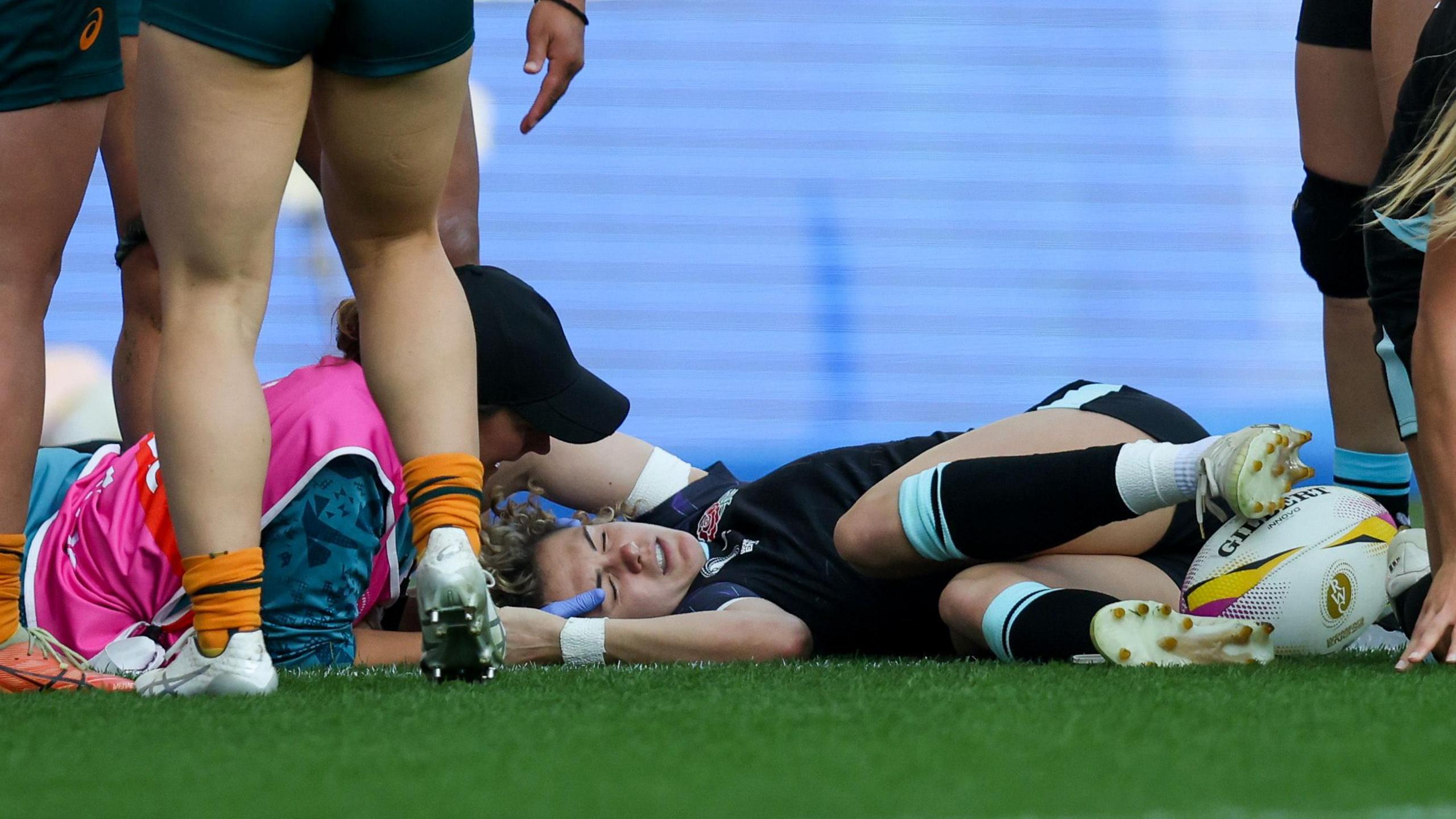 Concussed Kildunne ruled out of England's World Cup quarter-final; faces race to be fit for semi
