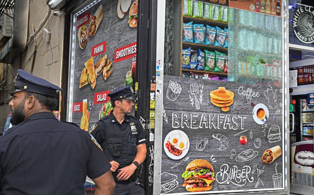 Pictured Gerry Hill, resident of the neighborhood