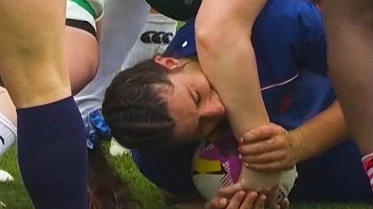 Alleged biting incident mars France’s win over Ireland at Women’s Rugby World Cup; no on-field sanction