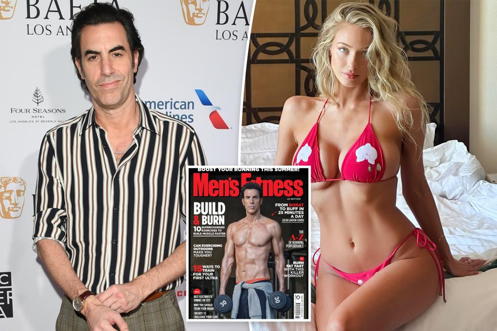 Sacha Baron Cohen jokes about midlife crisis after dramatic body transformation, starts dating younger model
