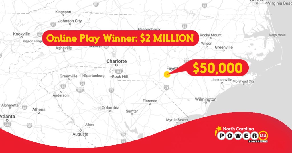 North Carolina Powerball winner who missed top prize by one number plans to buy a house with $2 million payout