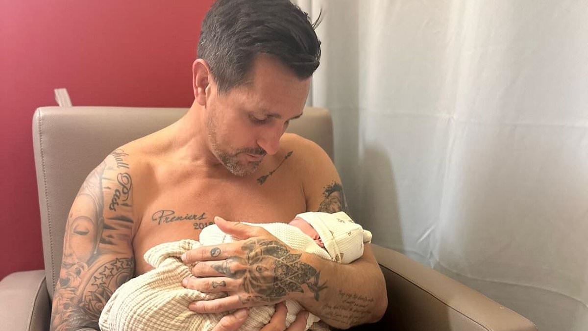 Mitchell Pearce welcomes first child, daughter Alyia