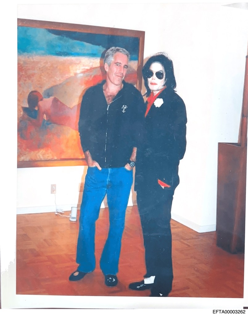 Epstein with Michael Jackson