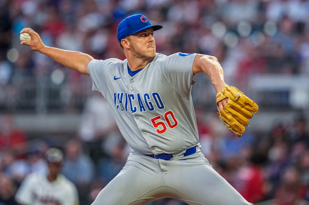 Chicago Cubs starting pitcher Jameson Taillon