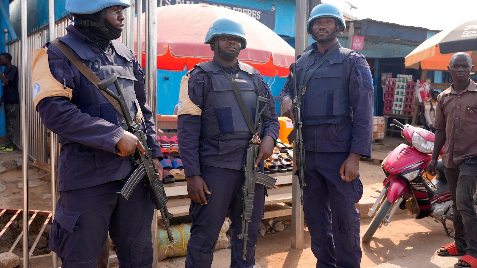 UN armored vehicle crash in Central African Republic kills five U.N. police officers