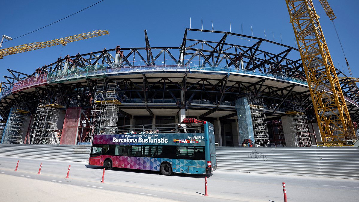 Barcelona's Nou Camp return delayed again as home match moved to 6,000-seat Johan Cruyff Stadium