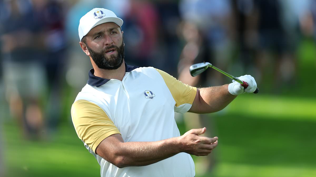 Rahm heckled with 'where's the Ozempic?' as Europe head to Ryder Cup in New York