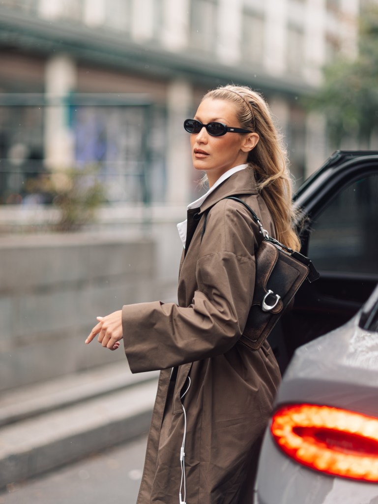 Brave Bella Hadid emerges in Paris after Lyme disease hospitalization