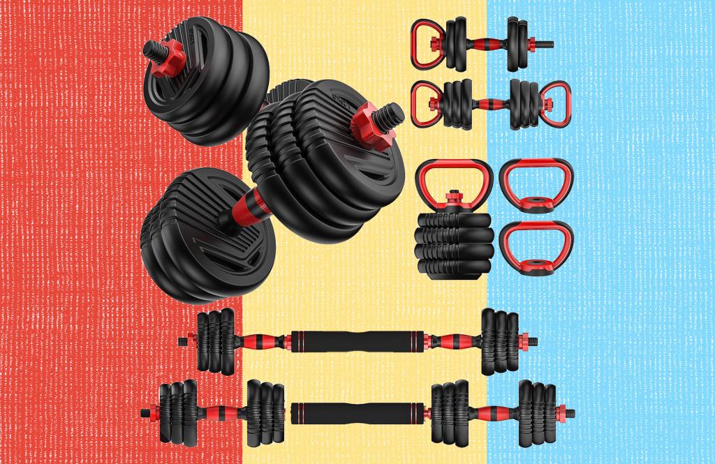 Early Prime Day deal: 31% off UNNMIIY Adjustable Dumbbell Set ahead of Prime Big Deal Days