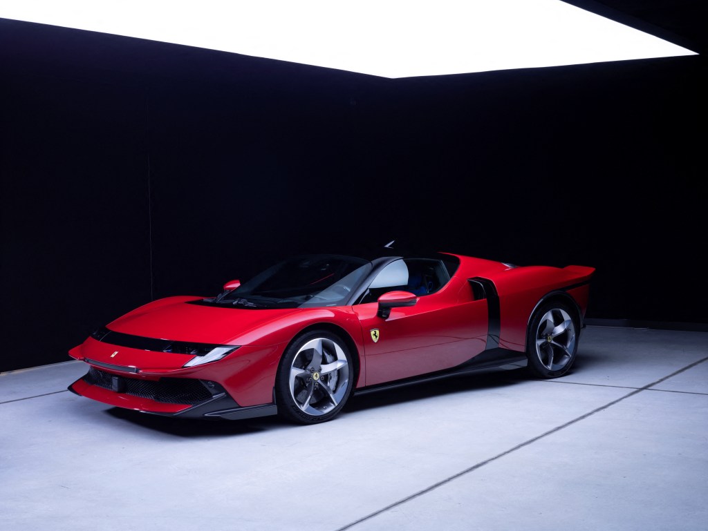 849 Testarossa coupe displayed in red