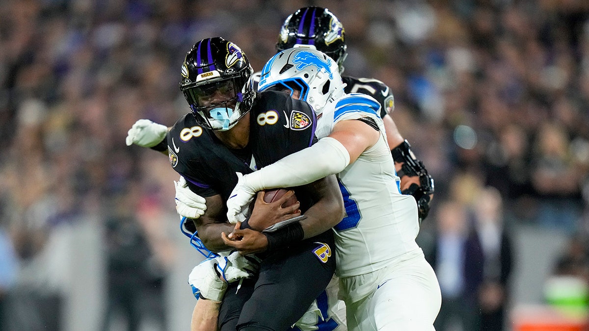 Ravens fall to Lions, setting infamous scoring mark for a 1-2 start