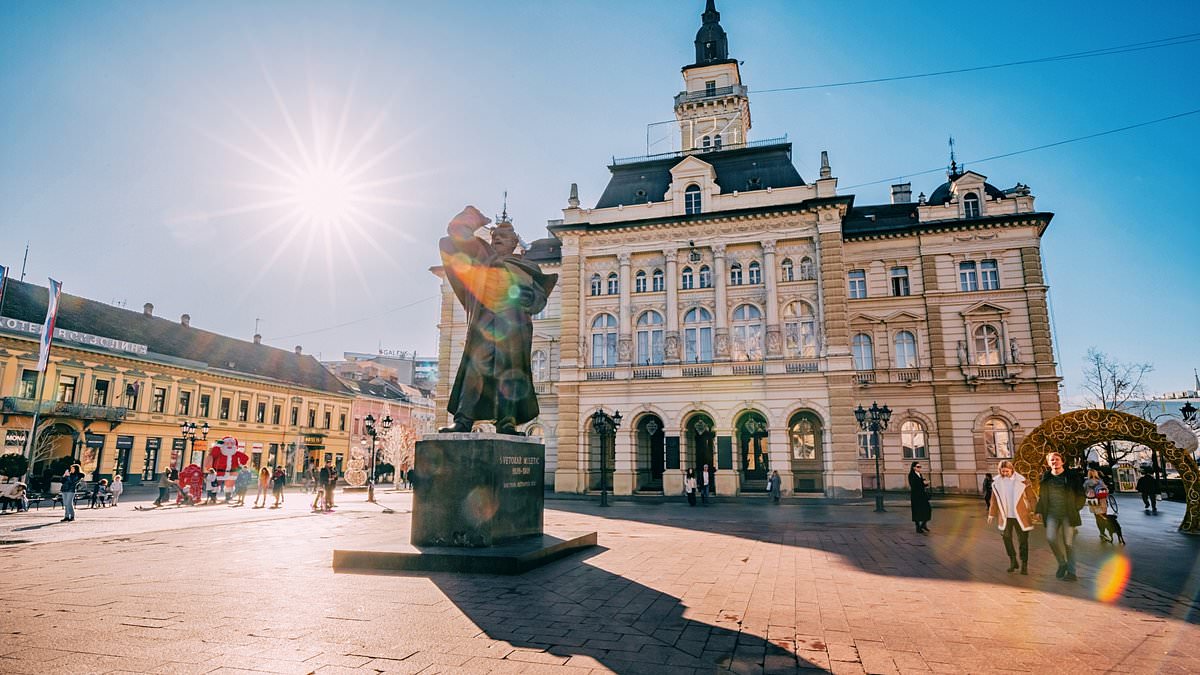 Europe's best value second city revealed: Novi Sad tops list for affordable meals and beer