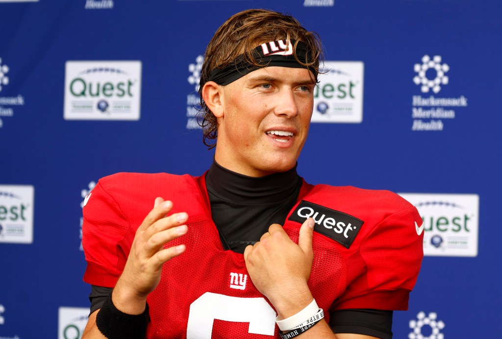 Giants name Jaxson Dart starter for rest of 2025 after fan pressure, Simms theory hints at off-field factors