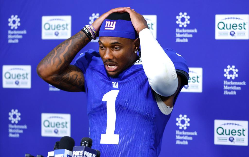 Giants' Malik Nabers vows to curb sideline demeanor after heated exchange with coach