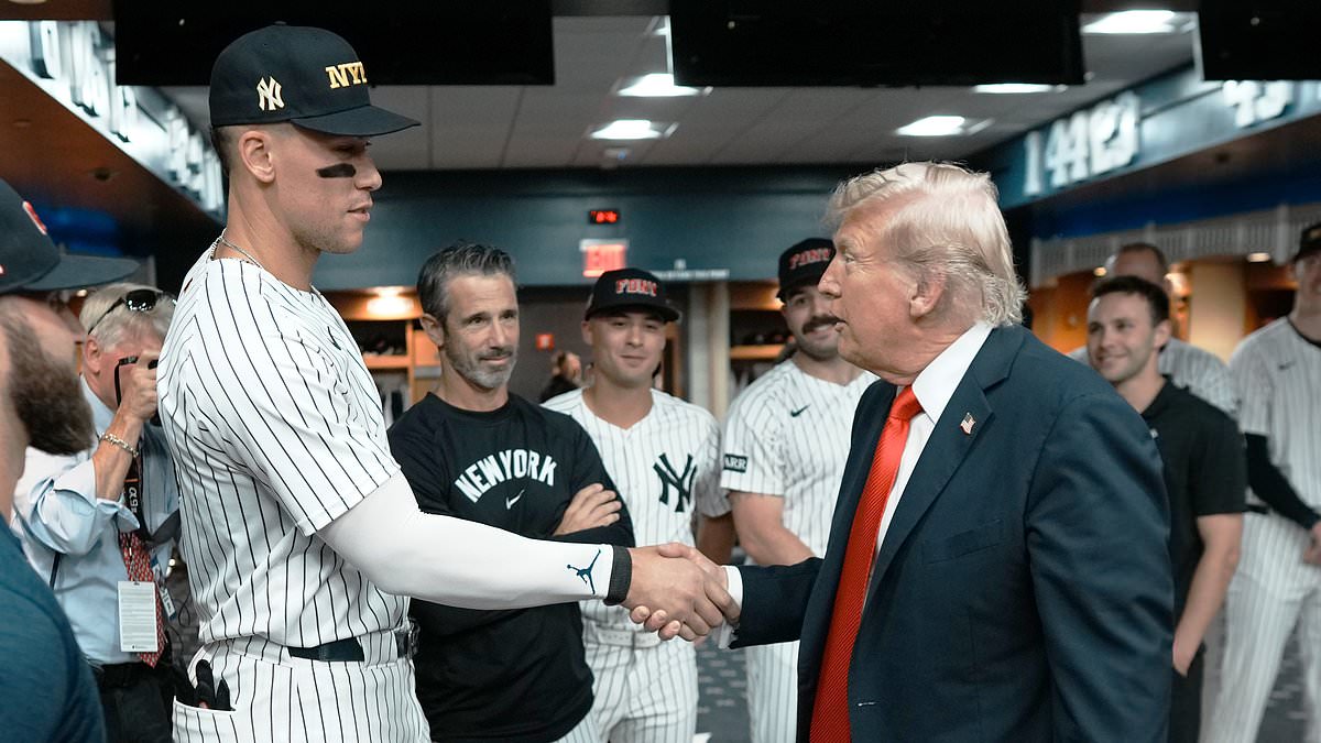 Aaron Judge belts two homers after meeting Donald Trump at Yankee Stadium
