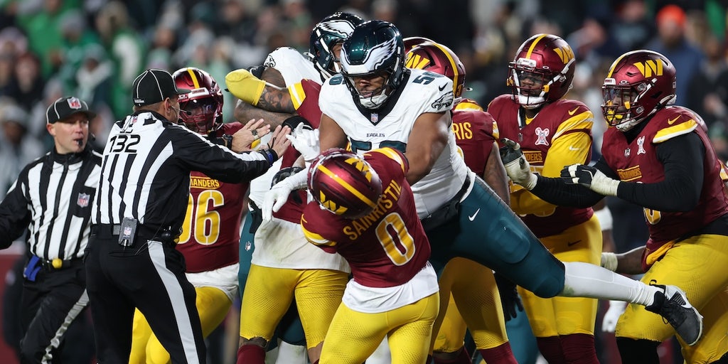 Eagles Clinch NFC East as Brawl Leads to Three Ejections During Eagles-Commanders Game