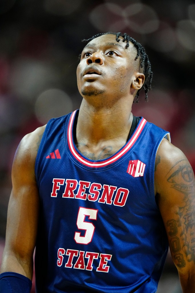 Fresno State player Jalen Weaver