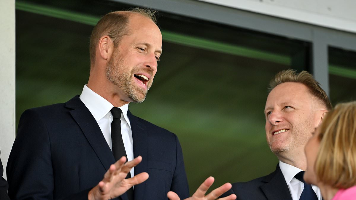 William and Catherine Split Loyalties at Women's Rugby World Cup as Prince Attends Wales Match