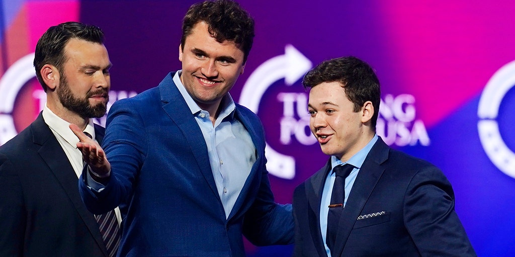 Rittenhouse Takes Time Off to Grieve Charlie Kirk at Glendale Memorial