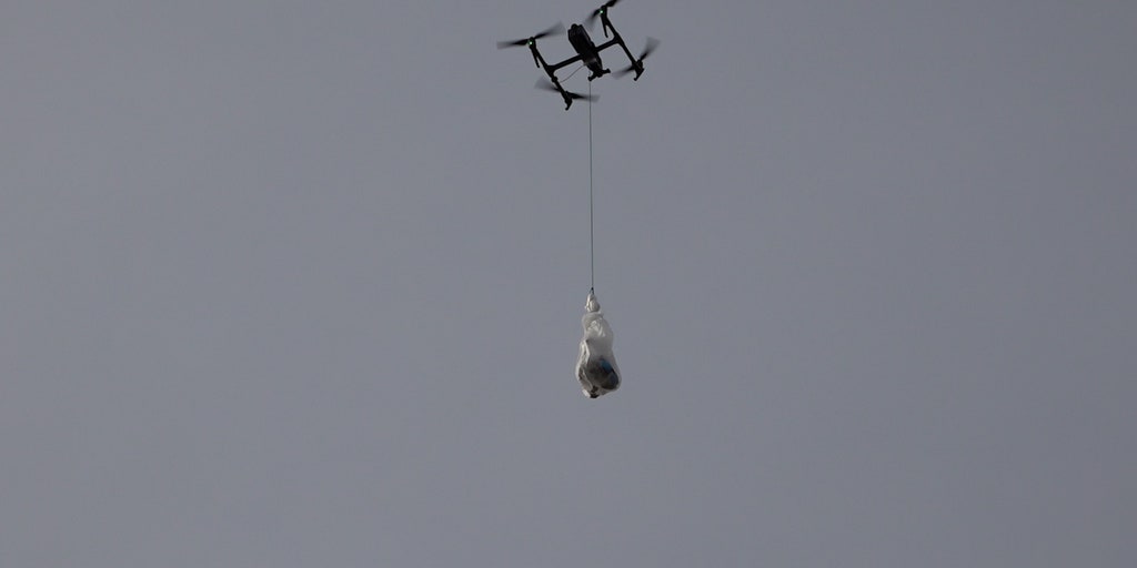 Drone payload camouflage