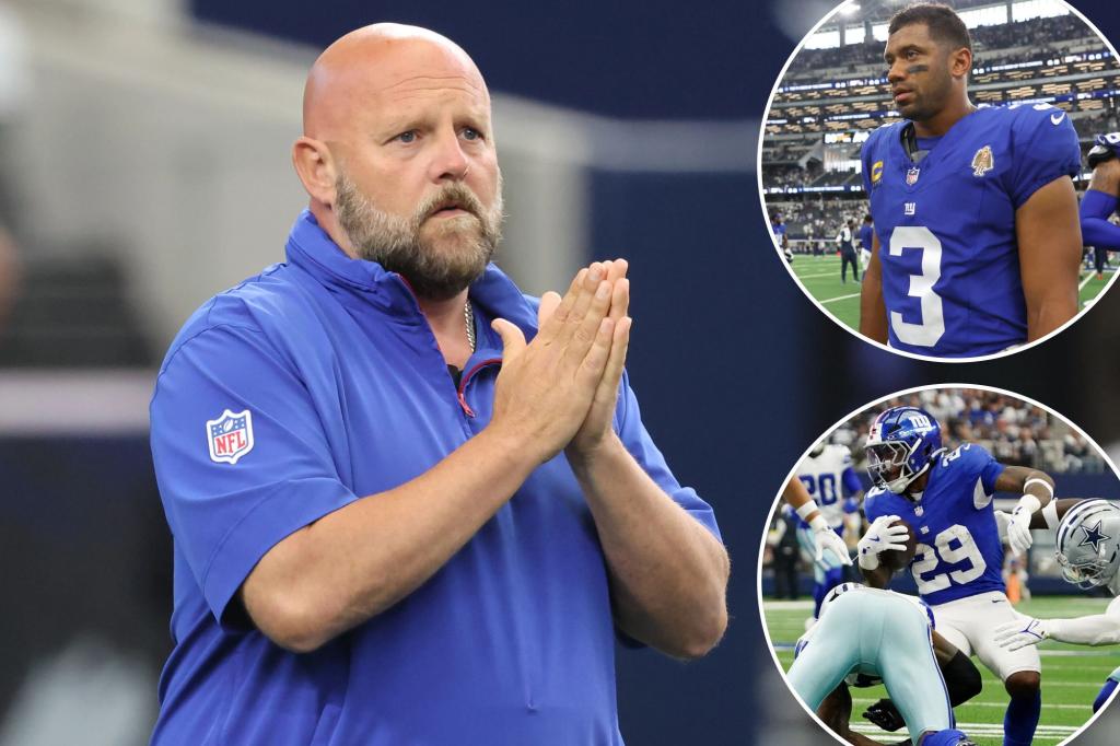 Giants squander Cowboys’ mistakes in 40-37 Week 2 loss
