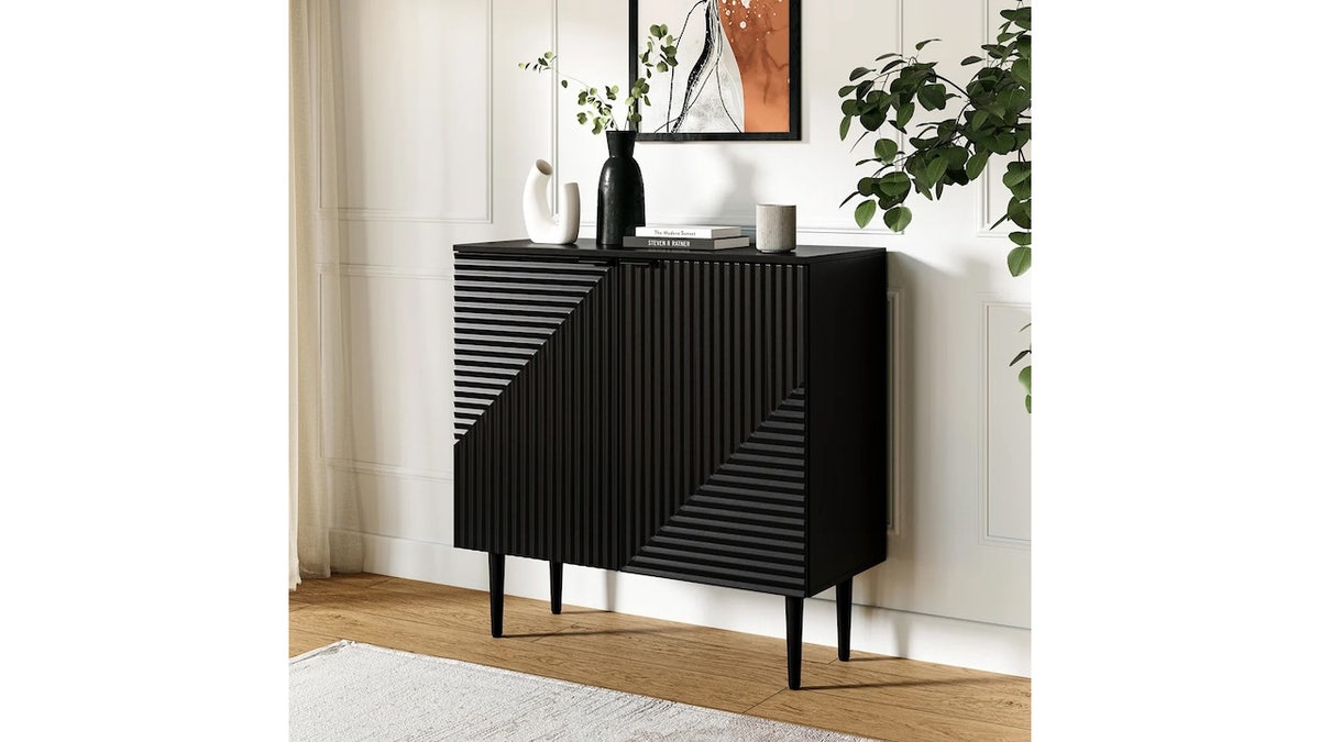 Contemporary accent cabinet