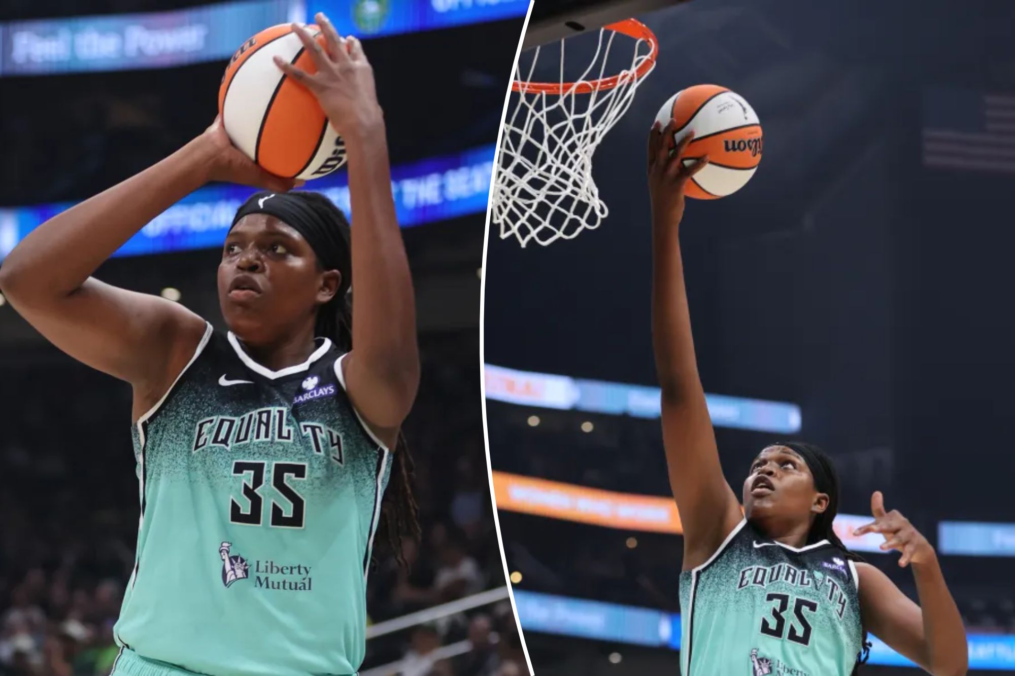 Liberty to lean on Jonquel Jones as WNBA playoffs open