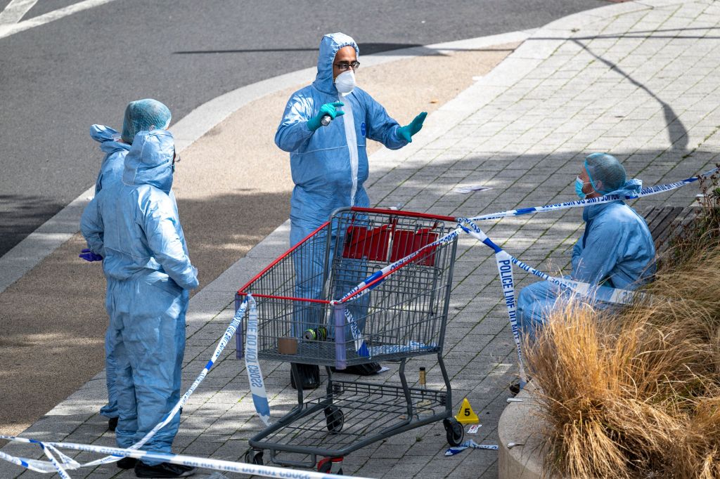 Teenager critically injured in Wembley shooting as police hunt gunman