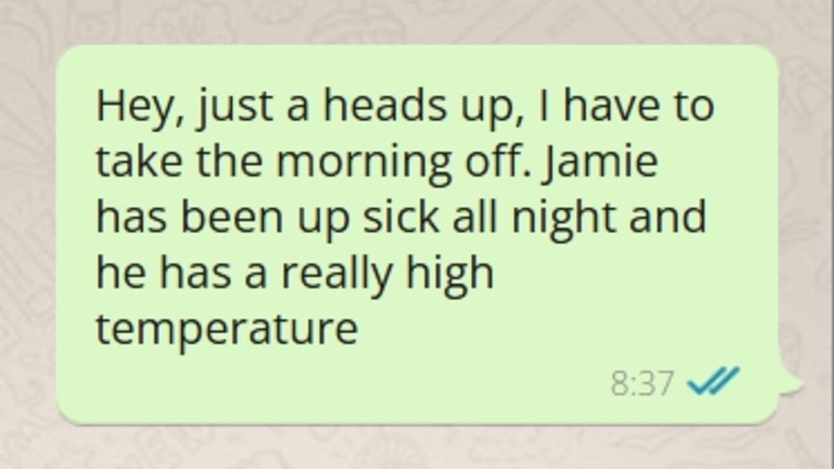 Manager criticised after telling employee with sick child 'can't someone else handle it'