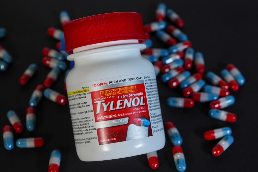 AP Trump autism Tylenol image