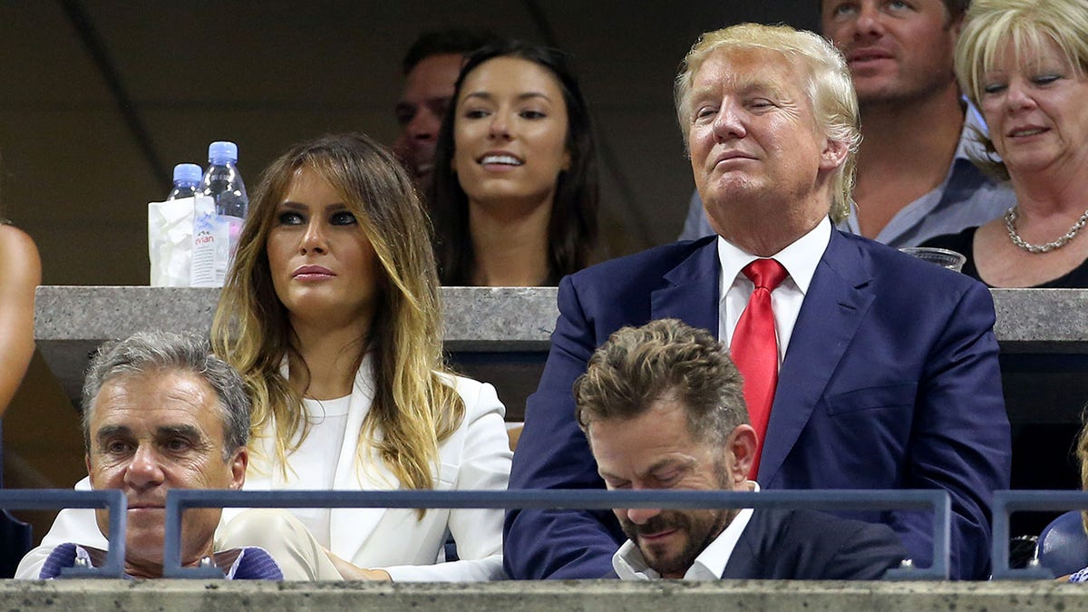 Donald Trump at the U.S. Open in 2015