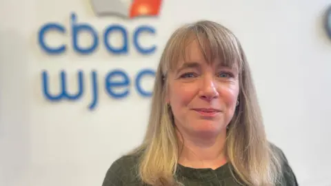 Pupils study materials in class