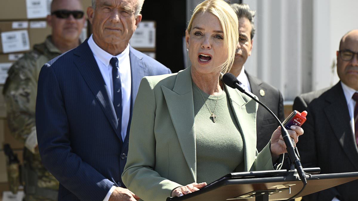 Bondi and HHS Secretary RFK Jr. Announce Multi-State Seizure of Illegal Flavored Vapes
