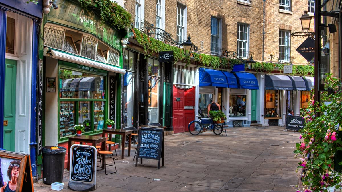 Cambridge named UK's top retail hub in 2025 as big-city footfall climbs